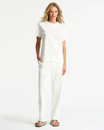 Womens Boxy T'Shirt - Washed White