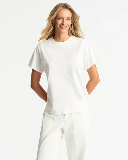 Womens Boxy T'Shirt - Washed White