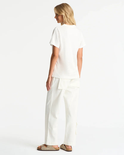 Womens Boxy T'Shirt - Washed White