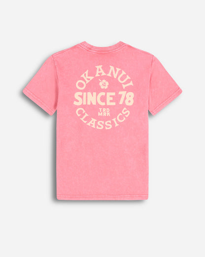 Boys - T-Shirt - Stamp - Washed Rose