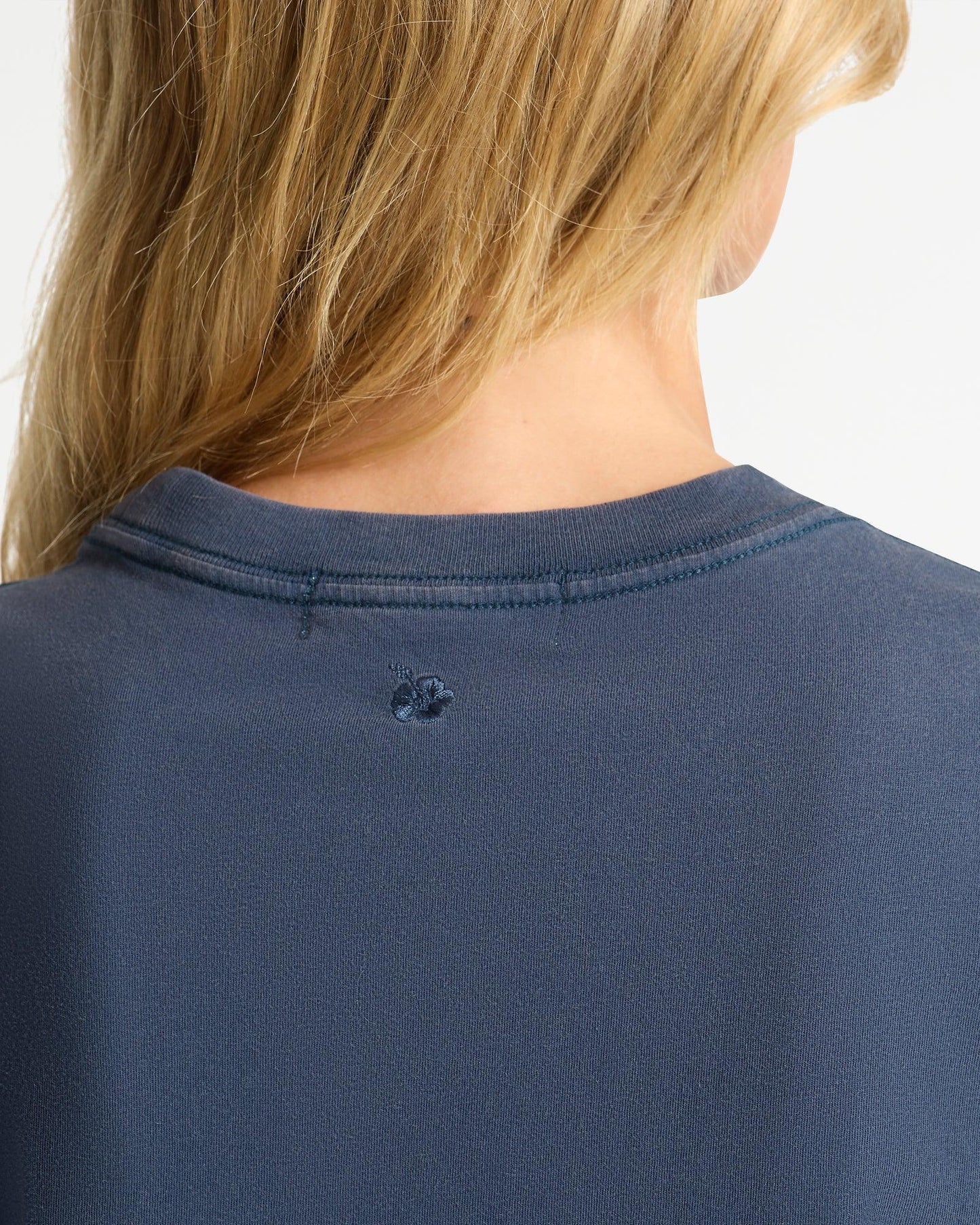 Womens Boxy T'Shirt - Washed Navy