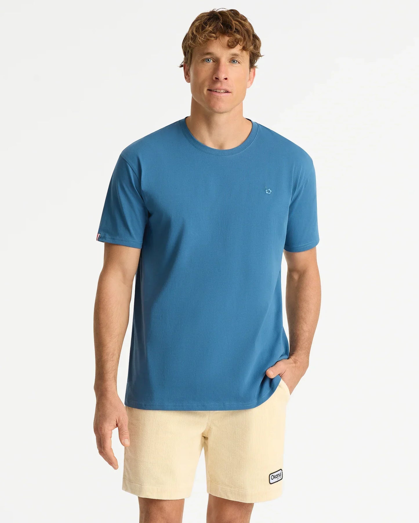 Mens Staple T'Shirt - Indigo Blue