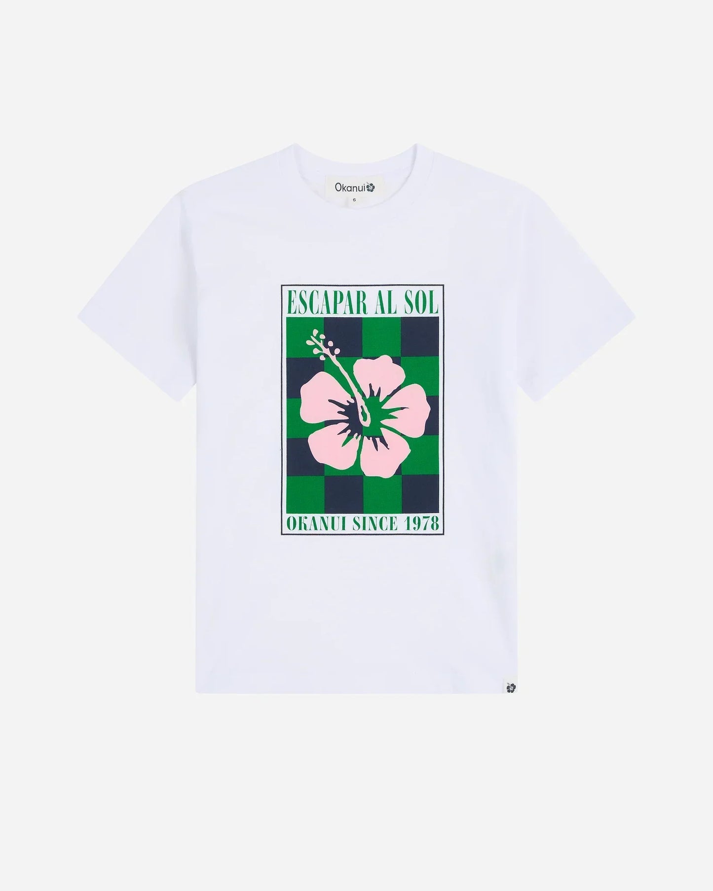 Girls Checkmate T'Shirt - White