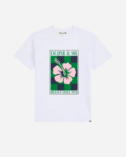 Girls Checkmate T'Shirt - White