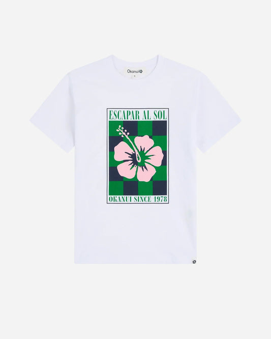 Girls Checkmate T'Shirt - White