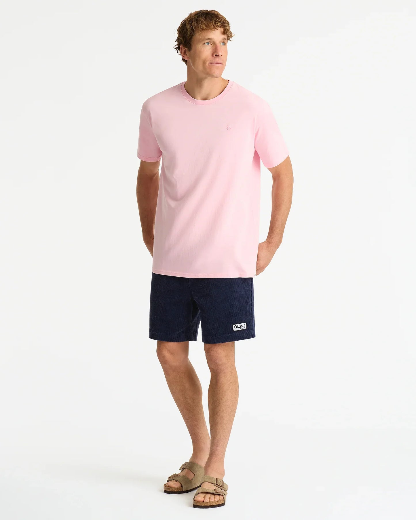 Mens Staple T'Shirt - Washed Pink