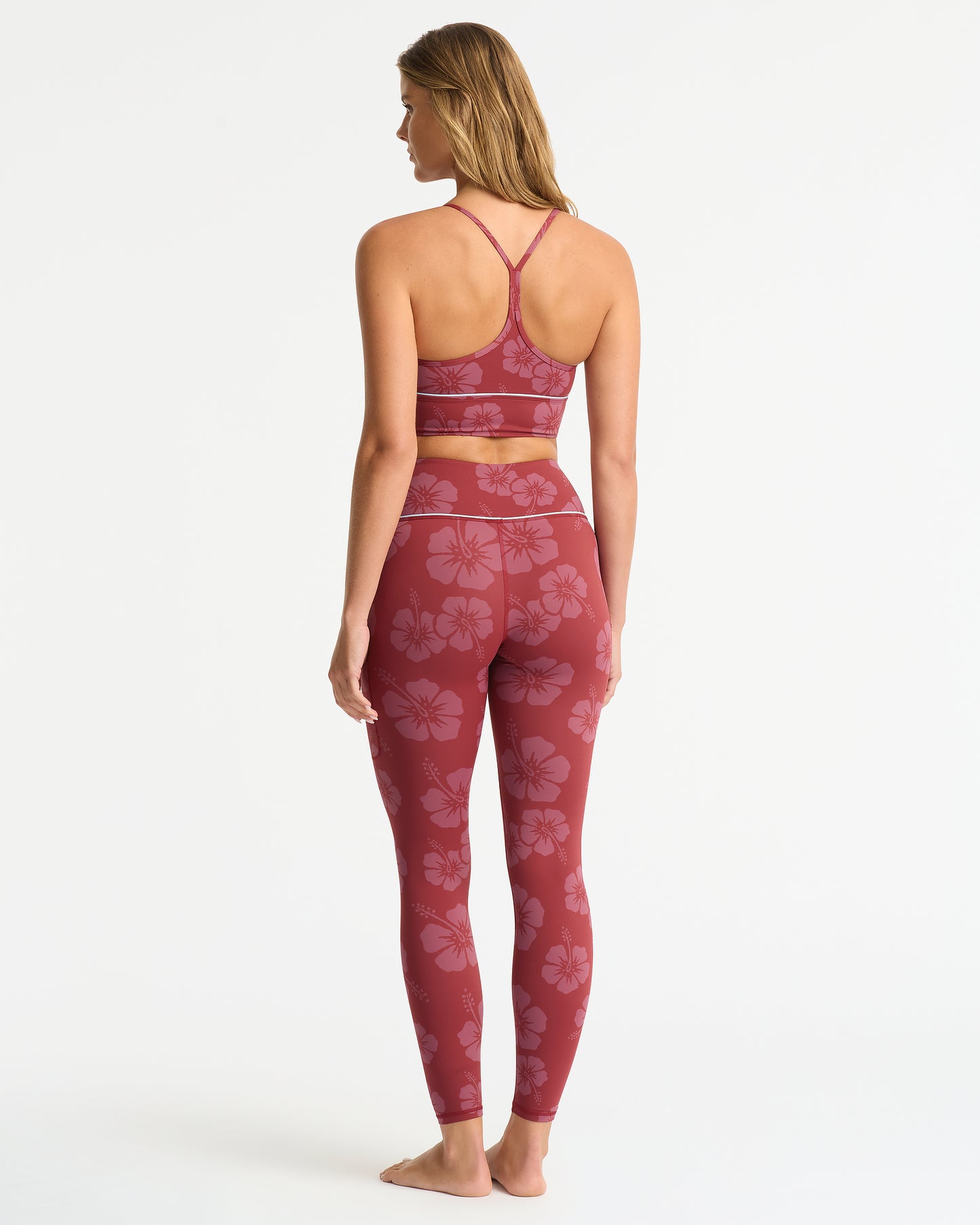 Everyday Legging - Tonal Hibiscus Sienna