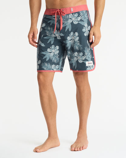 Mens - Retro Boardrider Boardshort - Night Fever Boardrider - Midnight