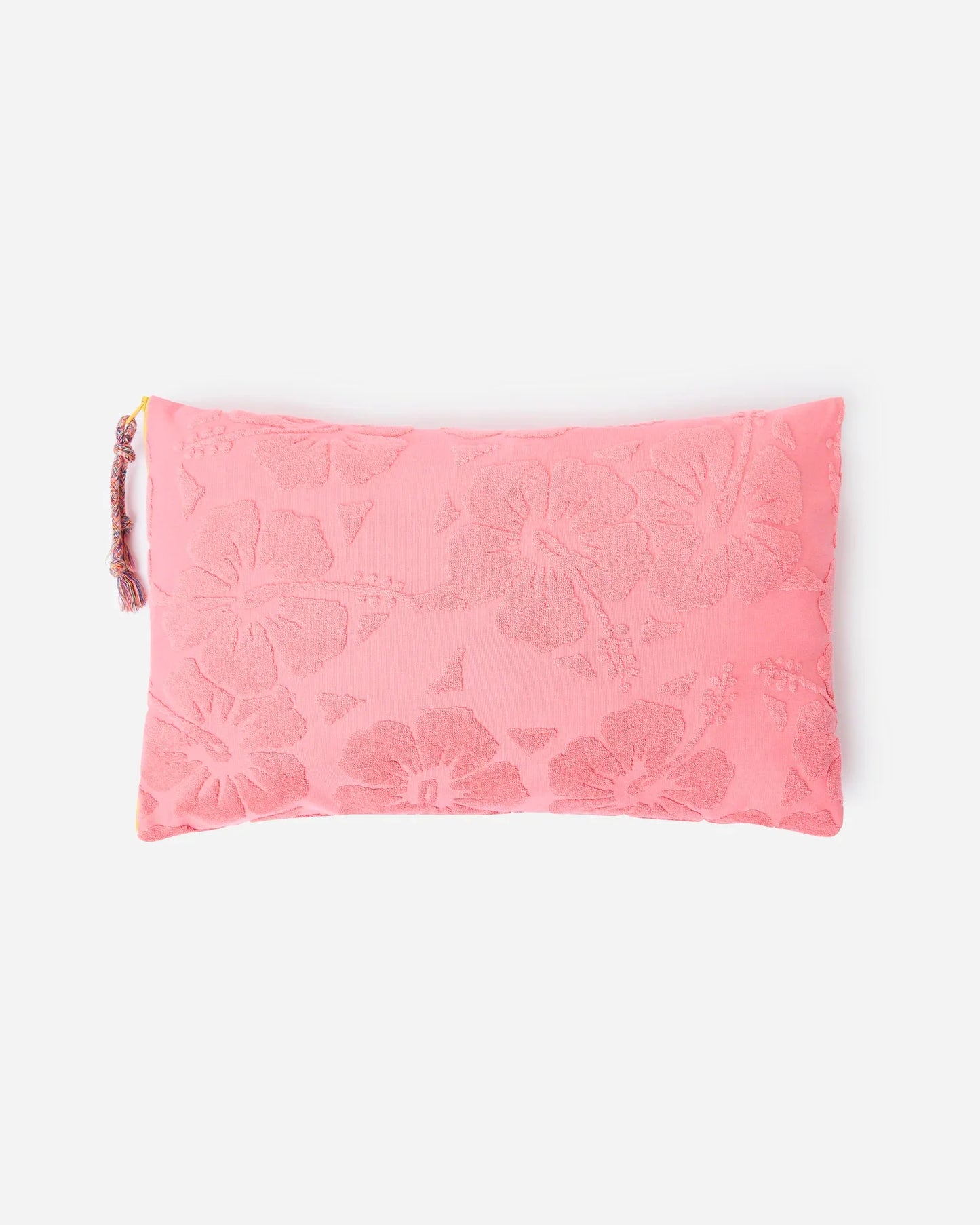 Weekend Terry Beach Pillow - Hibiscus Pink