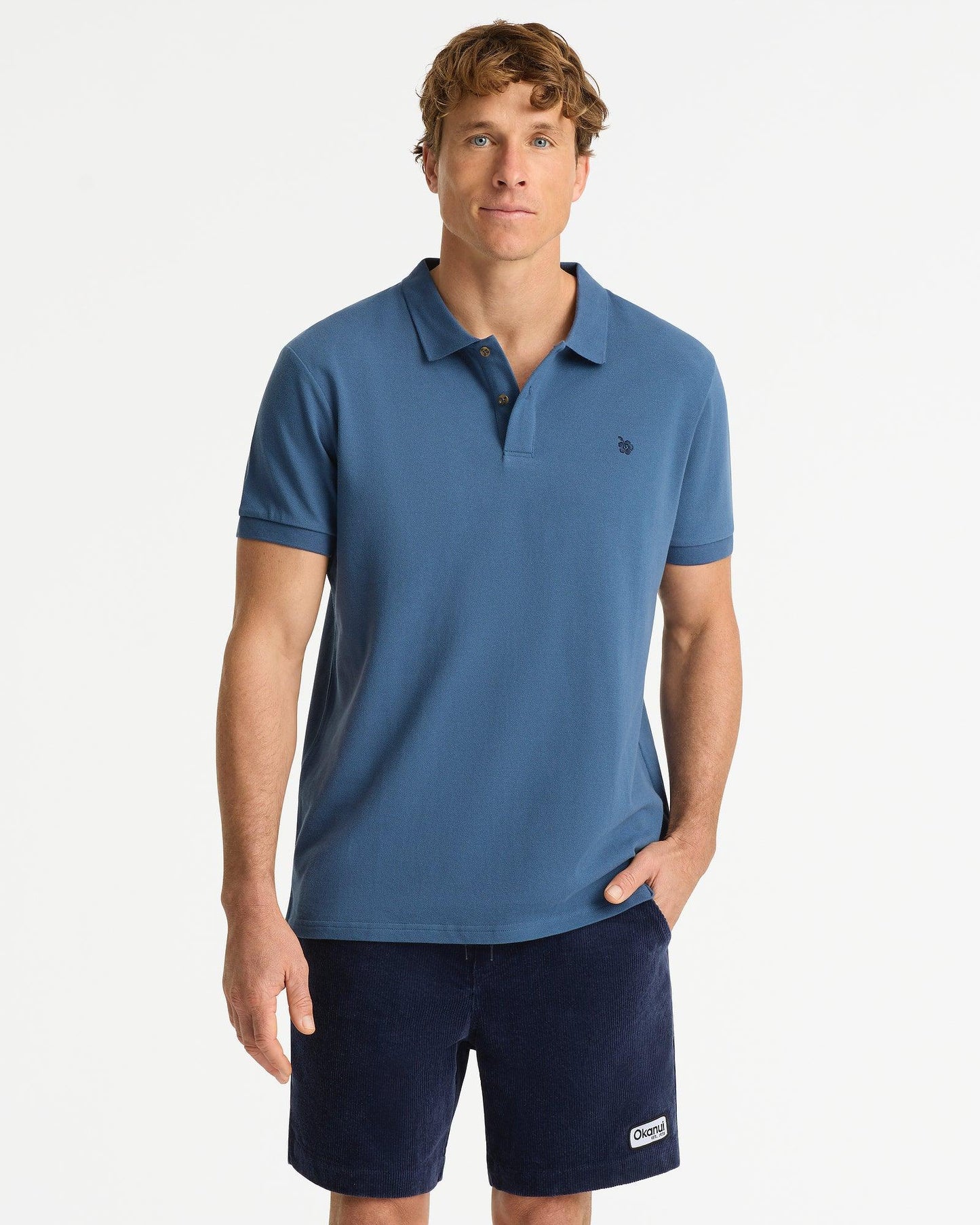 Mens Classic Polo Shirt - Indigo