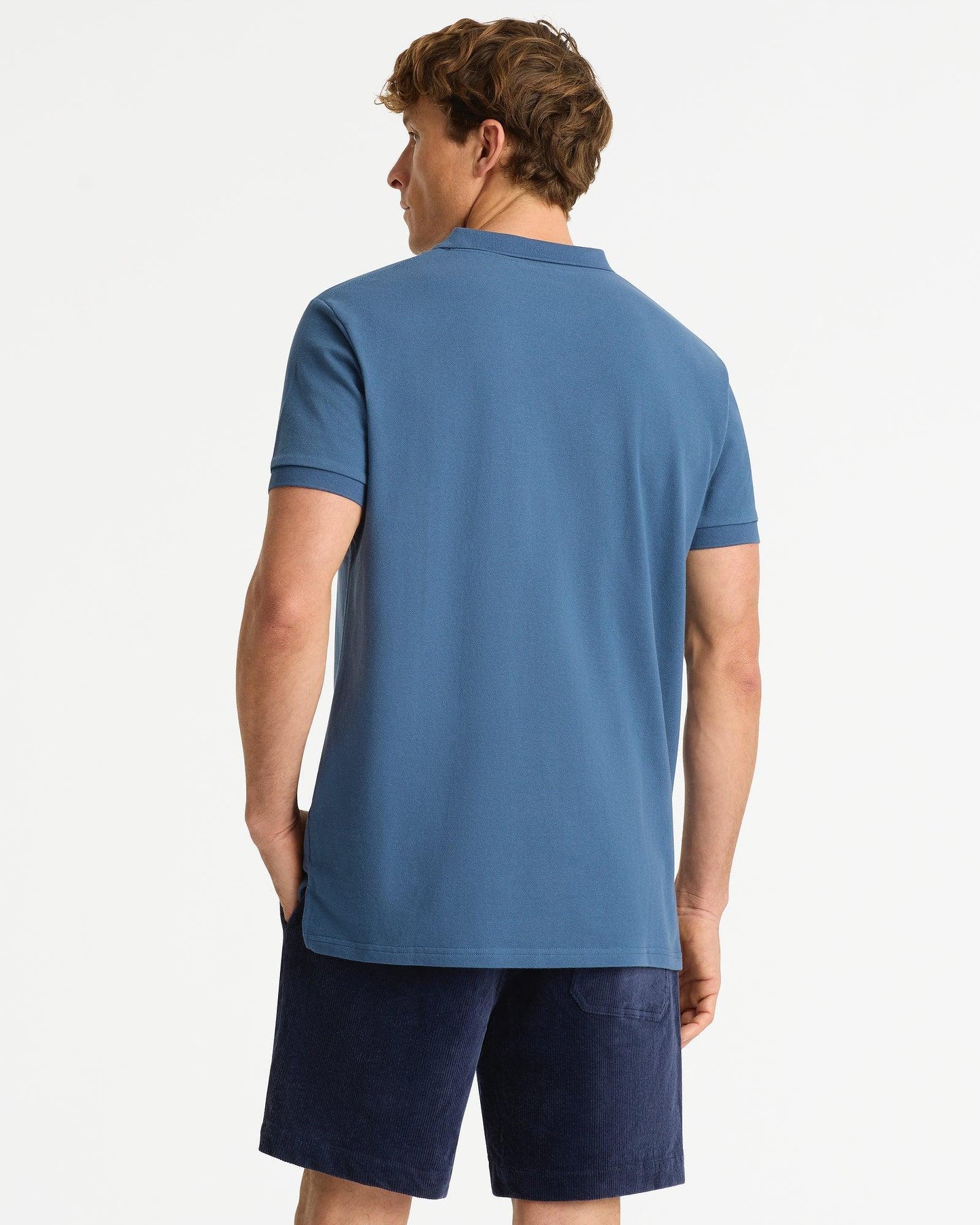 Mens Classic Polo Shirt - Indigo