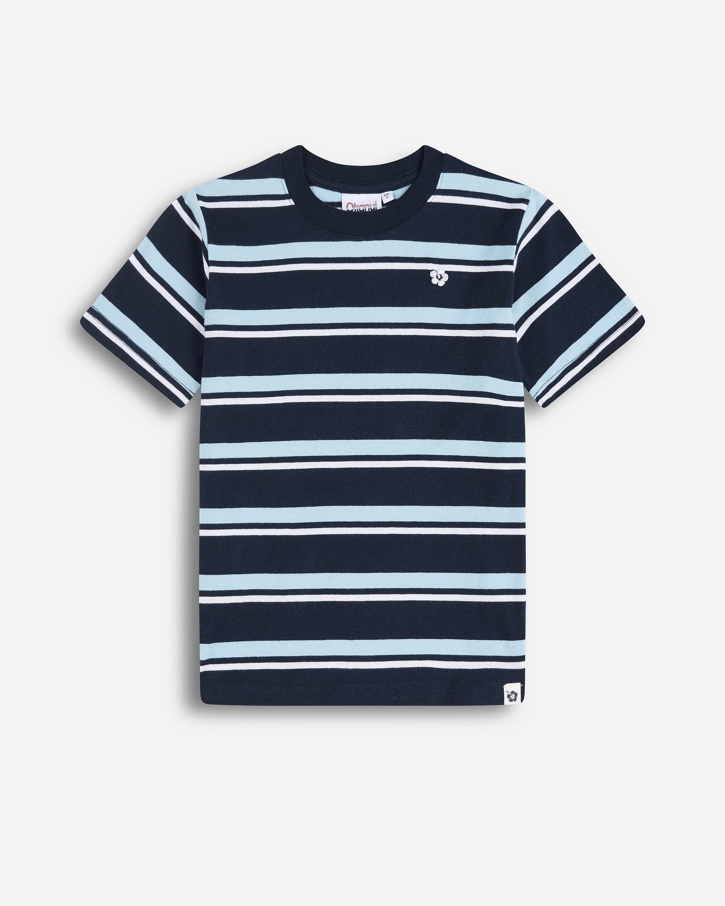 Boys - T-Shirt - Staple Stripe - Navy Multi