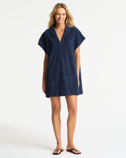 Womens - Overswim - Weekender Terry Overswim - Navy