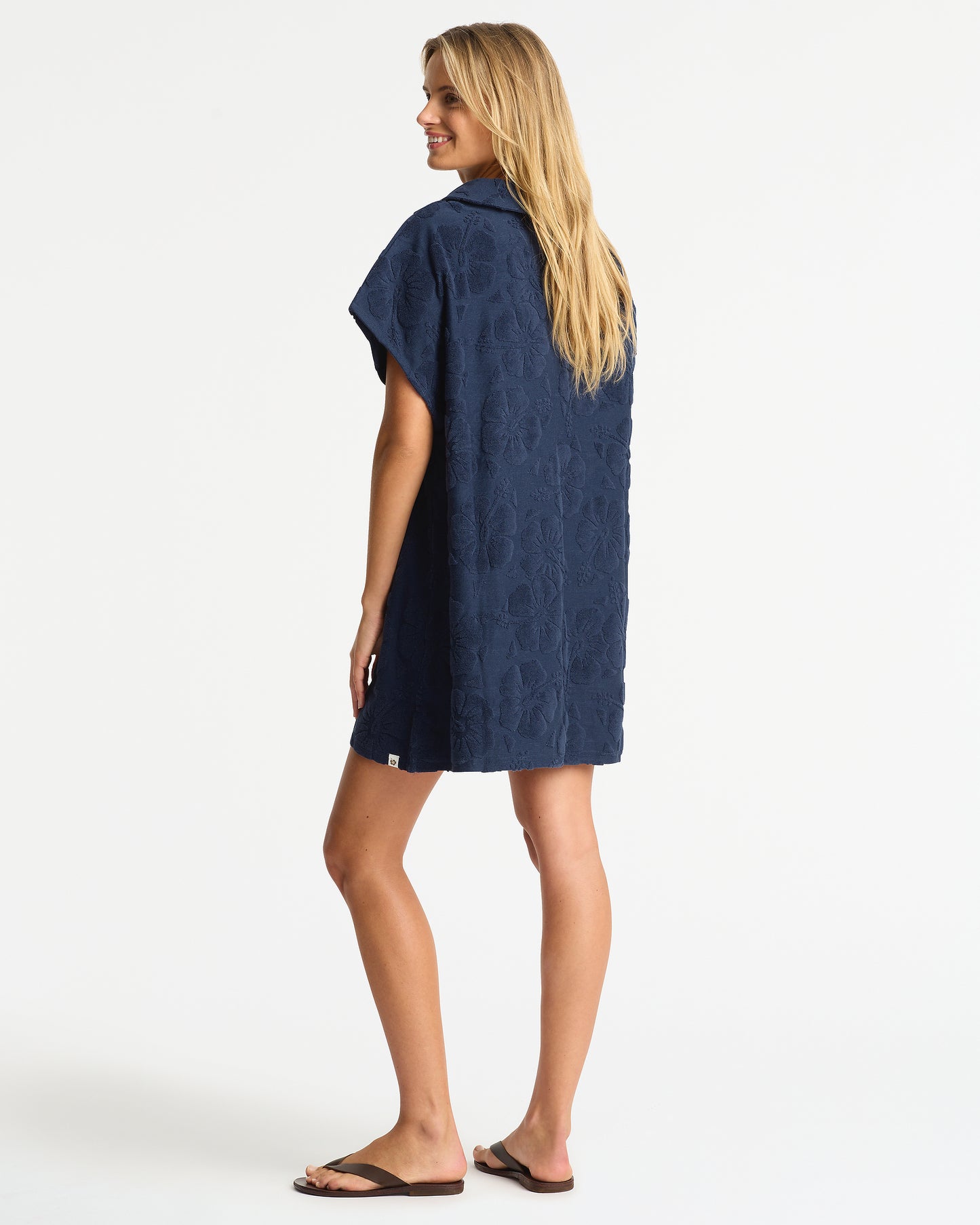 Womens - Overswim - Weekender Terry Overswim - Navy