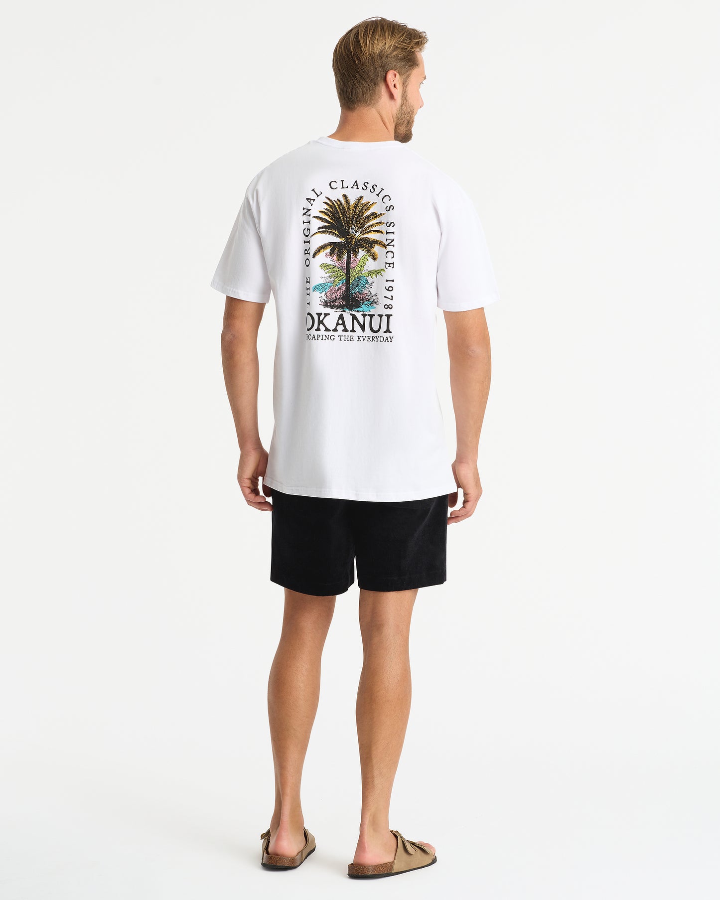 Mens - T-Shirt - Botanic Tee - White