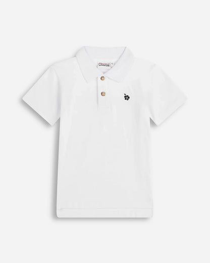 Boys Classic Polo Shirt - White