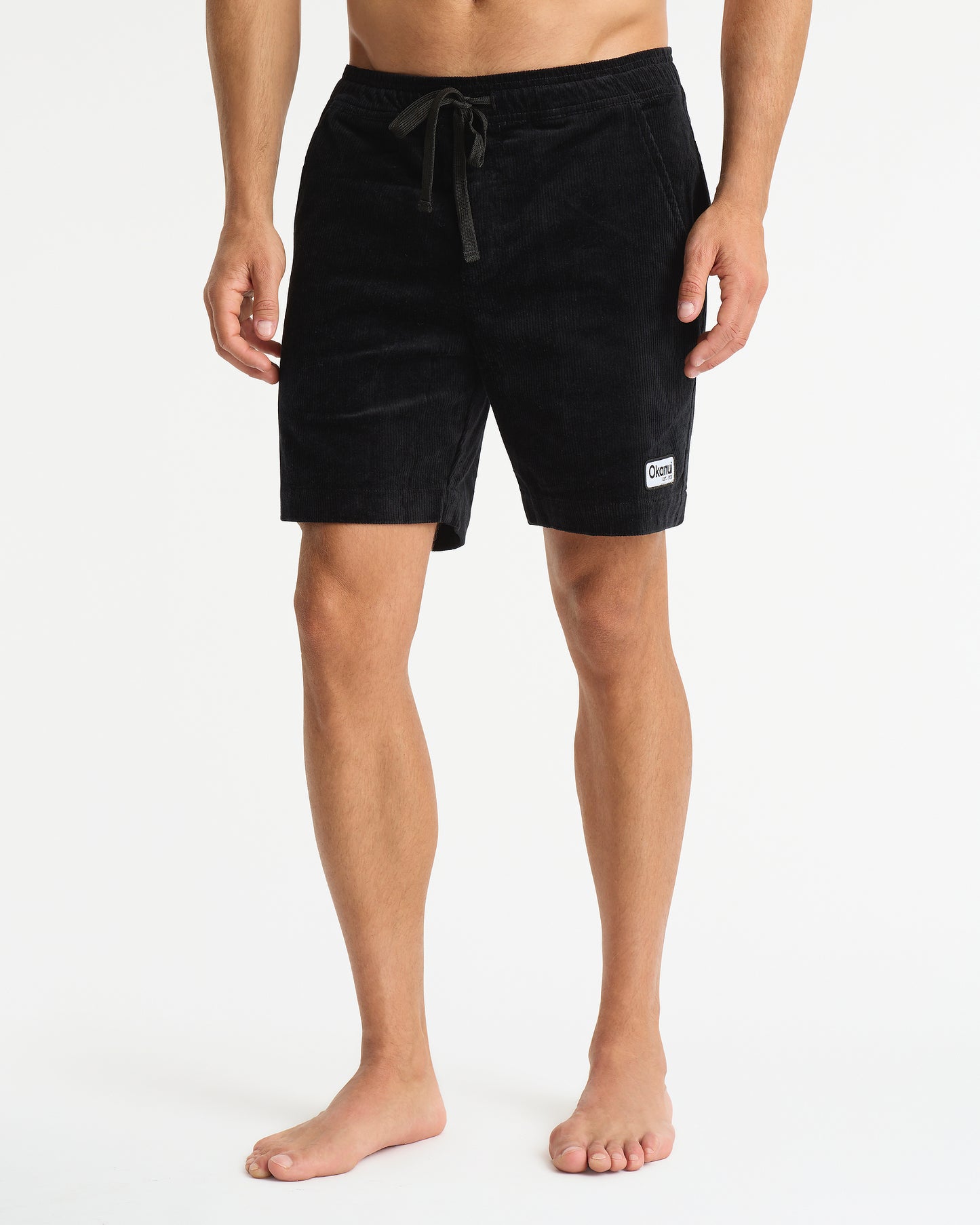 Mens - Cord Walk Short - Big Iron Cord Walkshort - Black