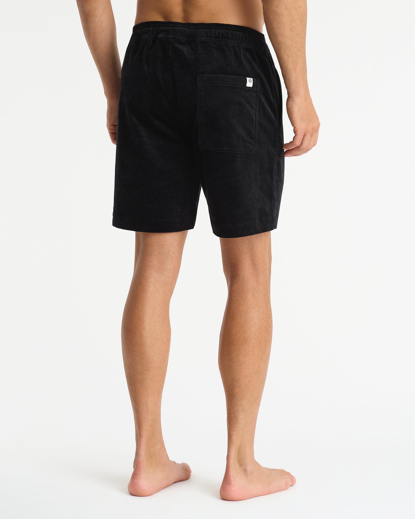 Mens - Cord Walk Short - Big Iron Cord Walkshort - Black