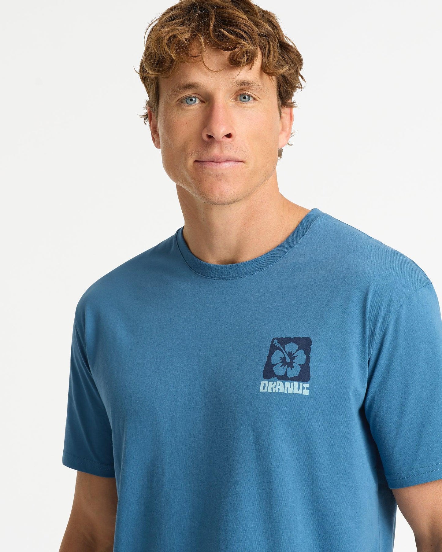 Mens Flint T'Shirt - Indigo