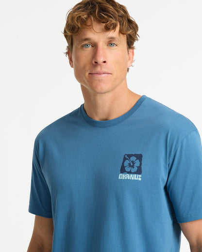 Mens Flint T'Shirt - Indigo