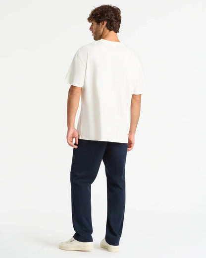 Mens Staple Boxy T'Shirt - Washed White