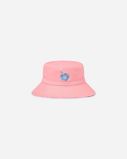 Classic Revo Mini Bucket Hat - Washed Azure Pale Pink