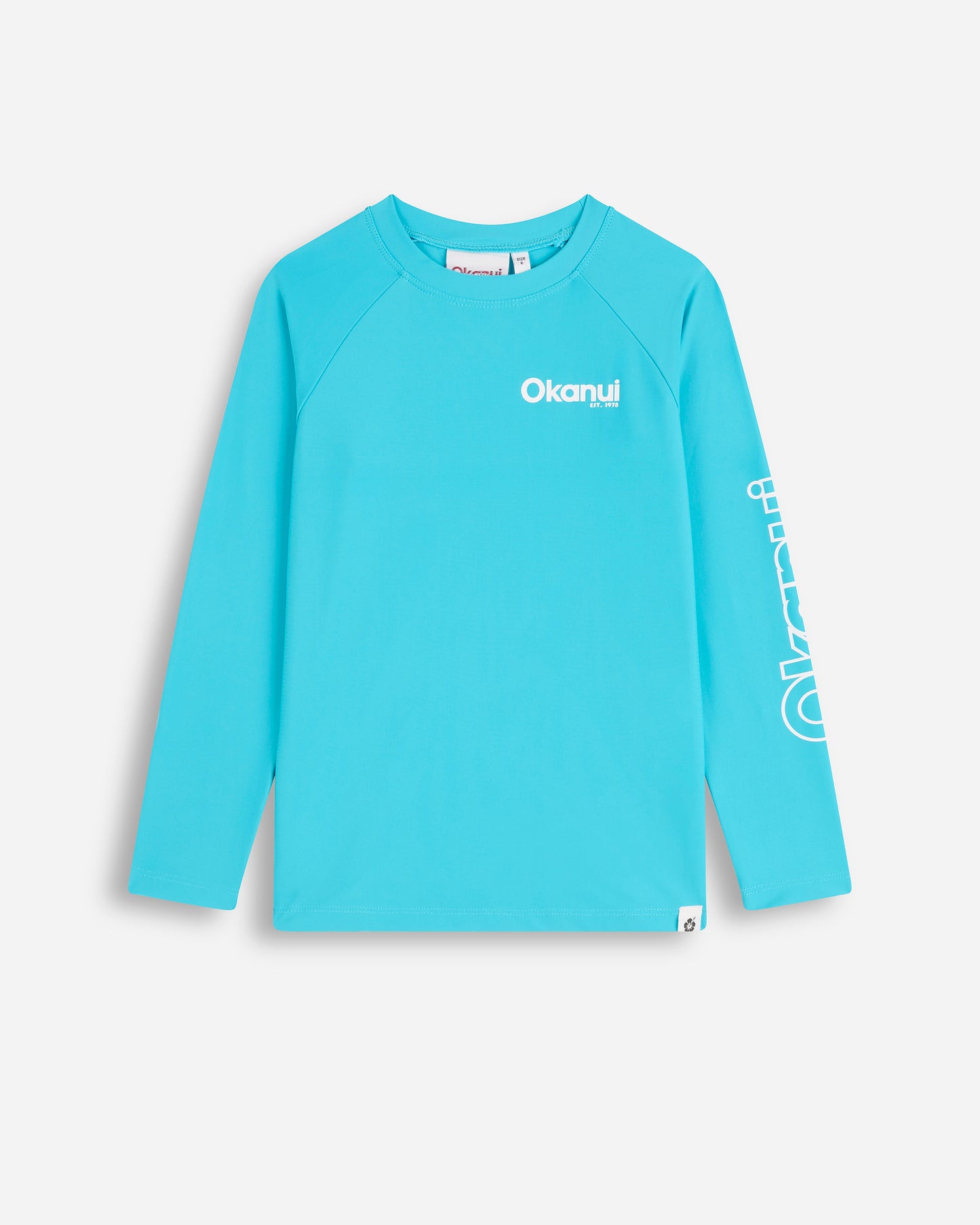 Boys - Long Sleeve Rashie - Storm Blue