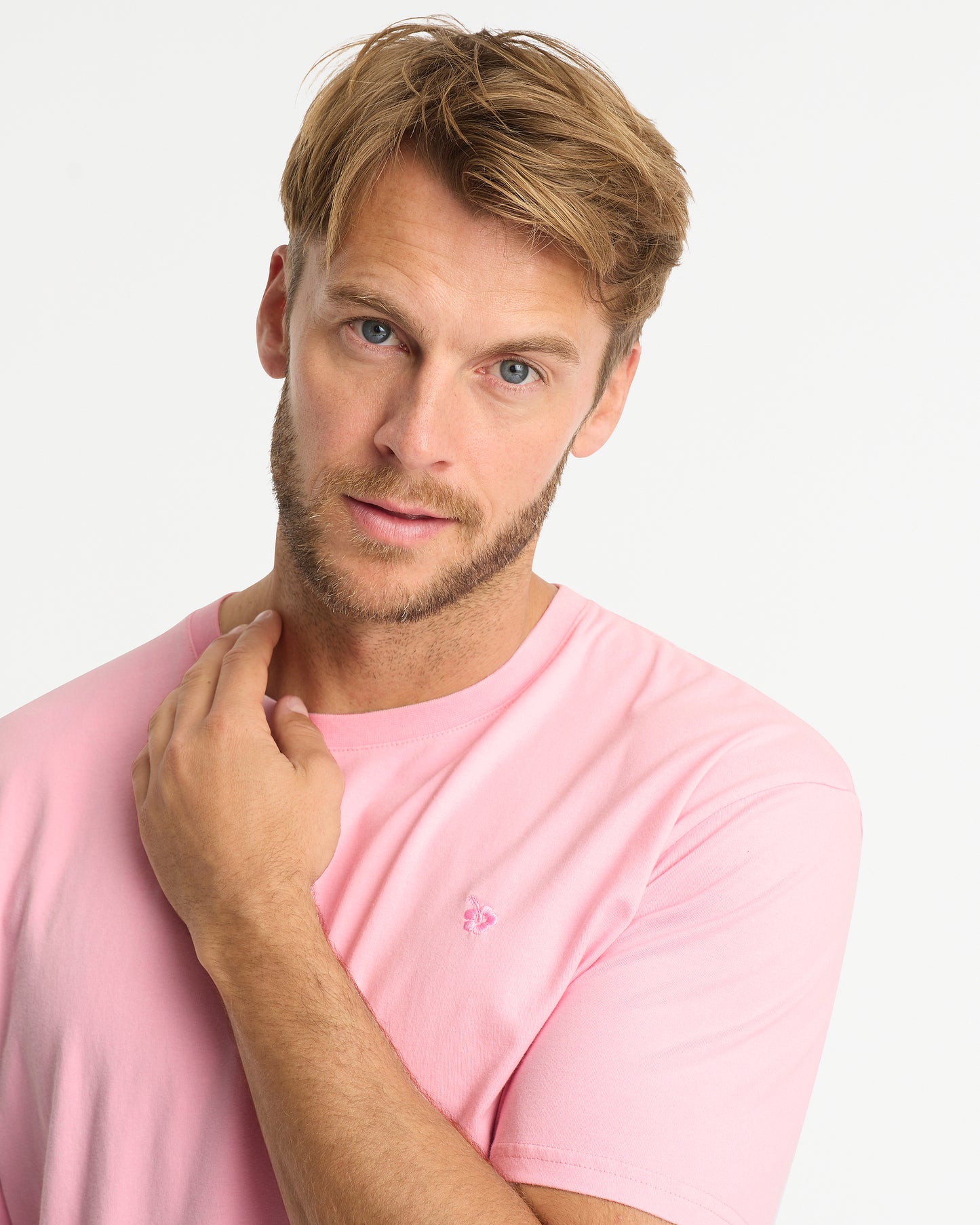 Mens - T-Shirt - Staple Tee - Washed Pink