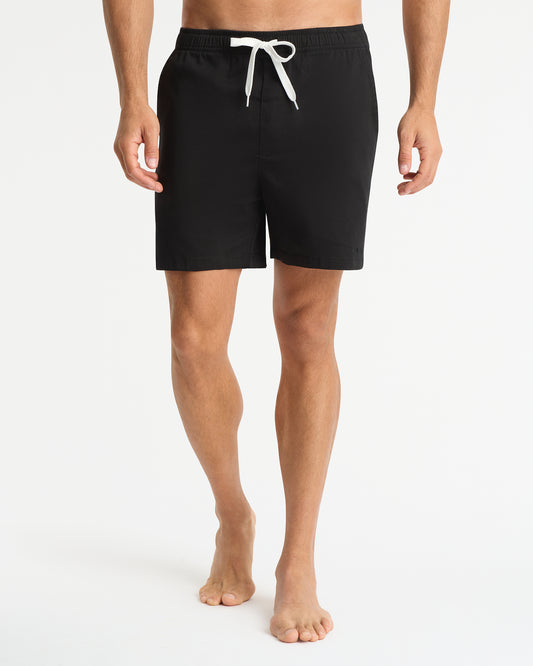 Mens - Walk Shorts - Castaway - Black