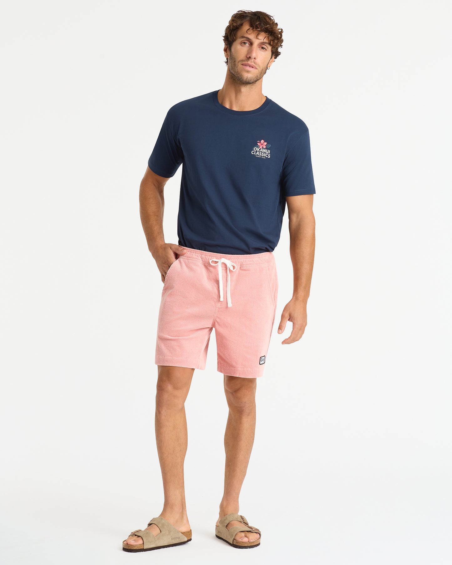 Mens - Walk Short Cord - Big Iron - Pink