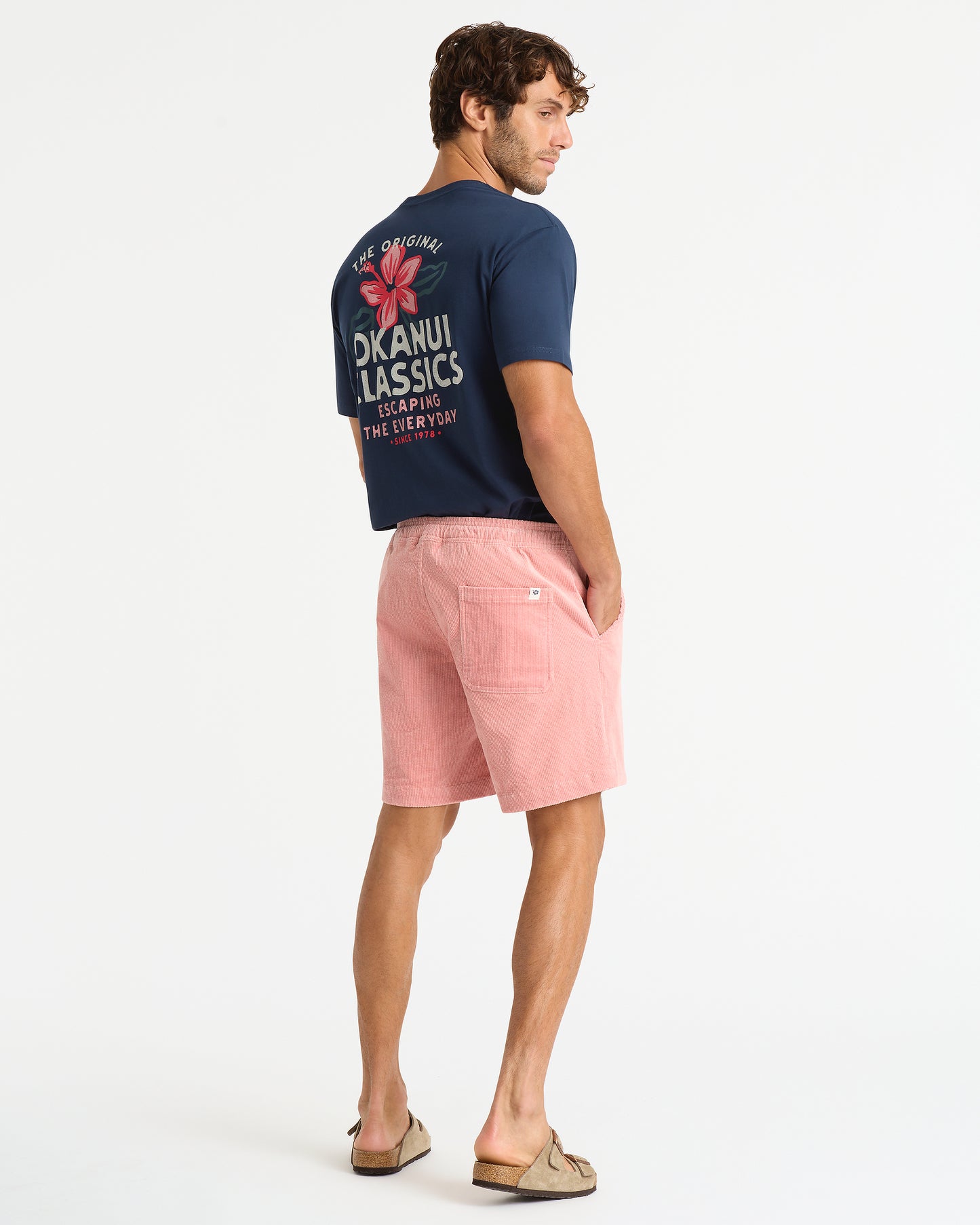 Mens - Walk Short Cord - Big Iron - Pink