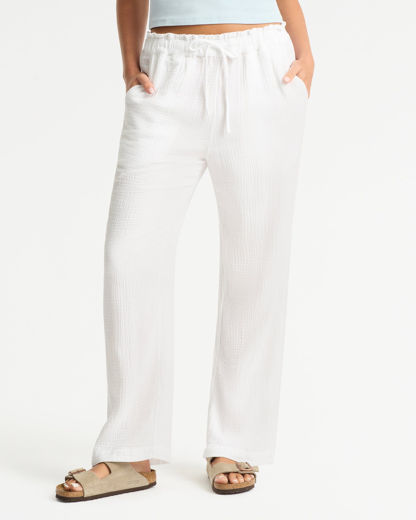 Seychelles Pant - White