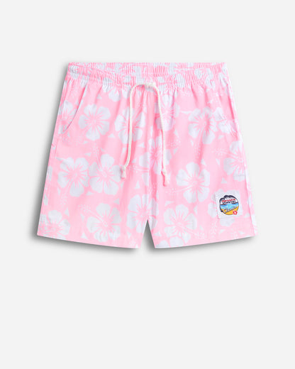 Mens - Classic Short Shorts - Hibiscus Pale Pink