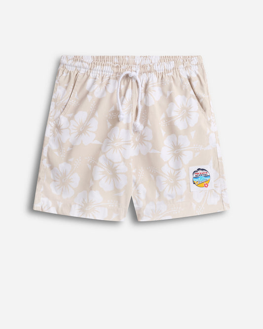 Mens - Classic Short Shorts - Hibiscus Stone