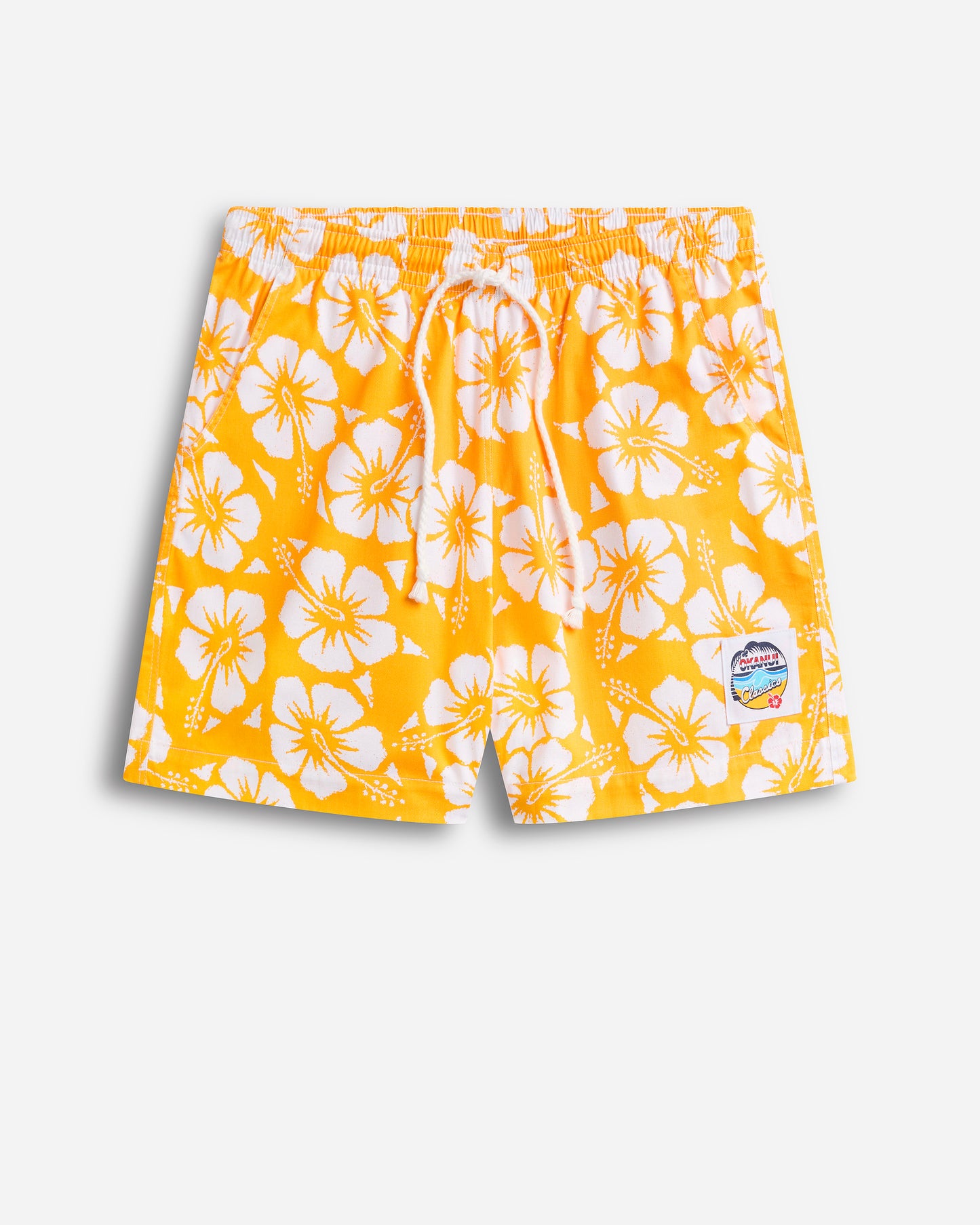 Mens - Classic Short Shorts - Hibiscus Yellow