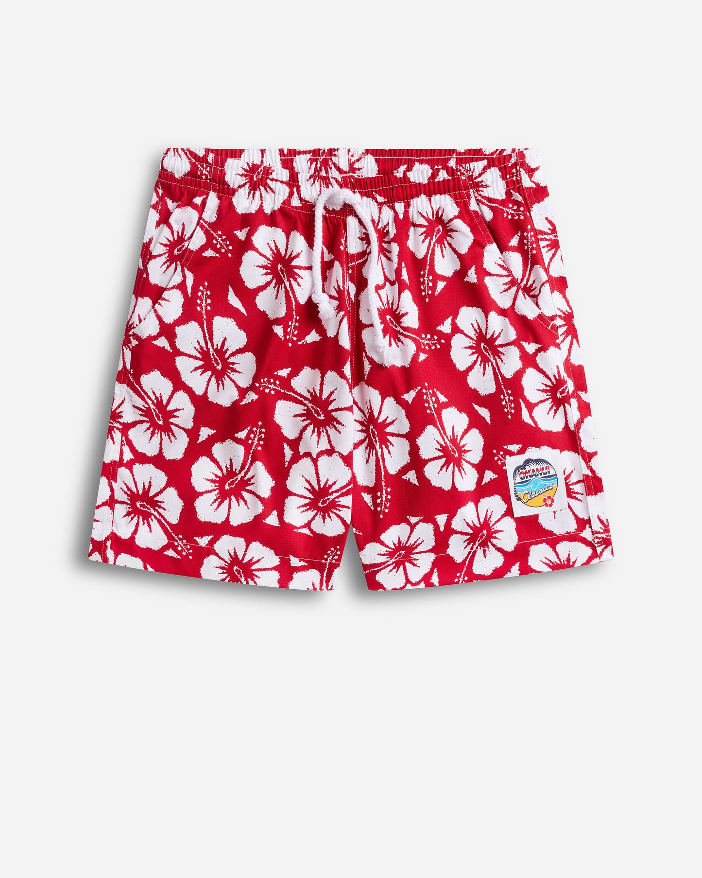 Mens - Classic Short Shorts - Hibiscus Red