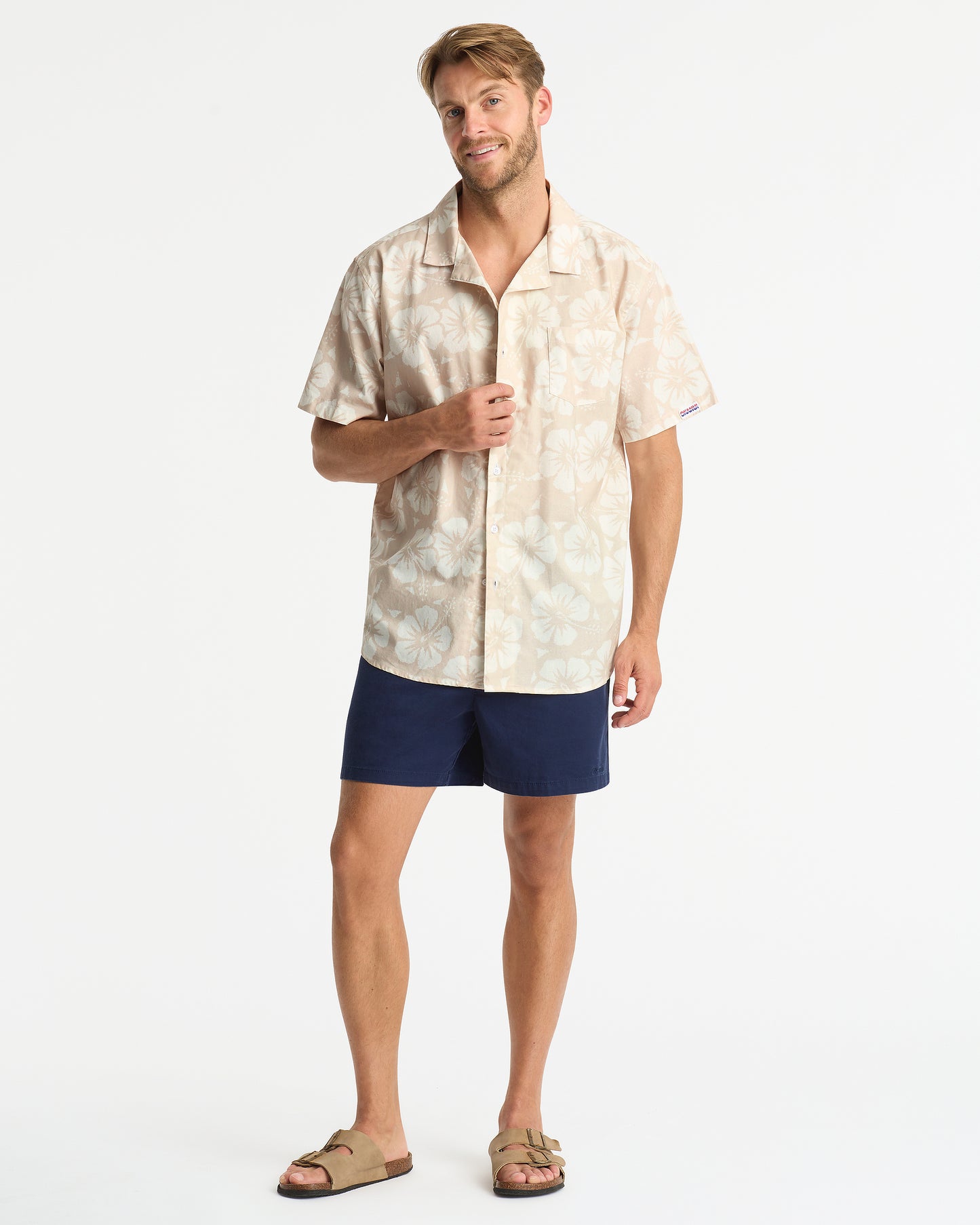 Mens - Walk Shorts - Castaway - Blue