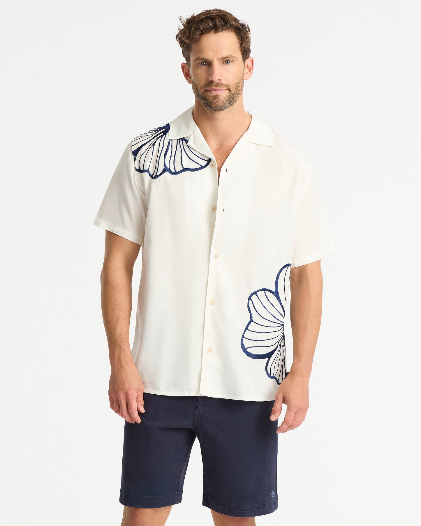 Mens - Quay Embroidered Shirt
