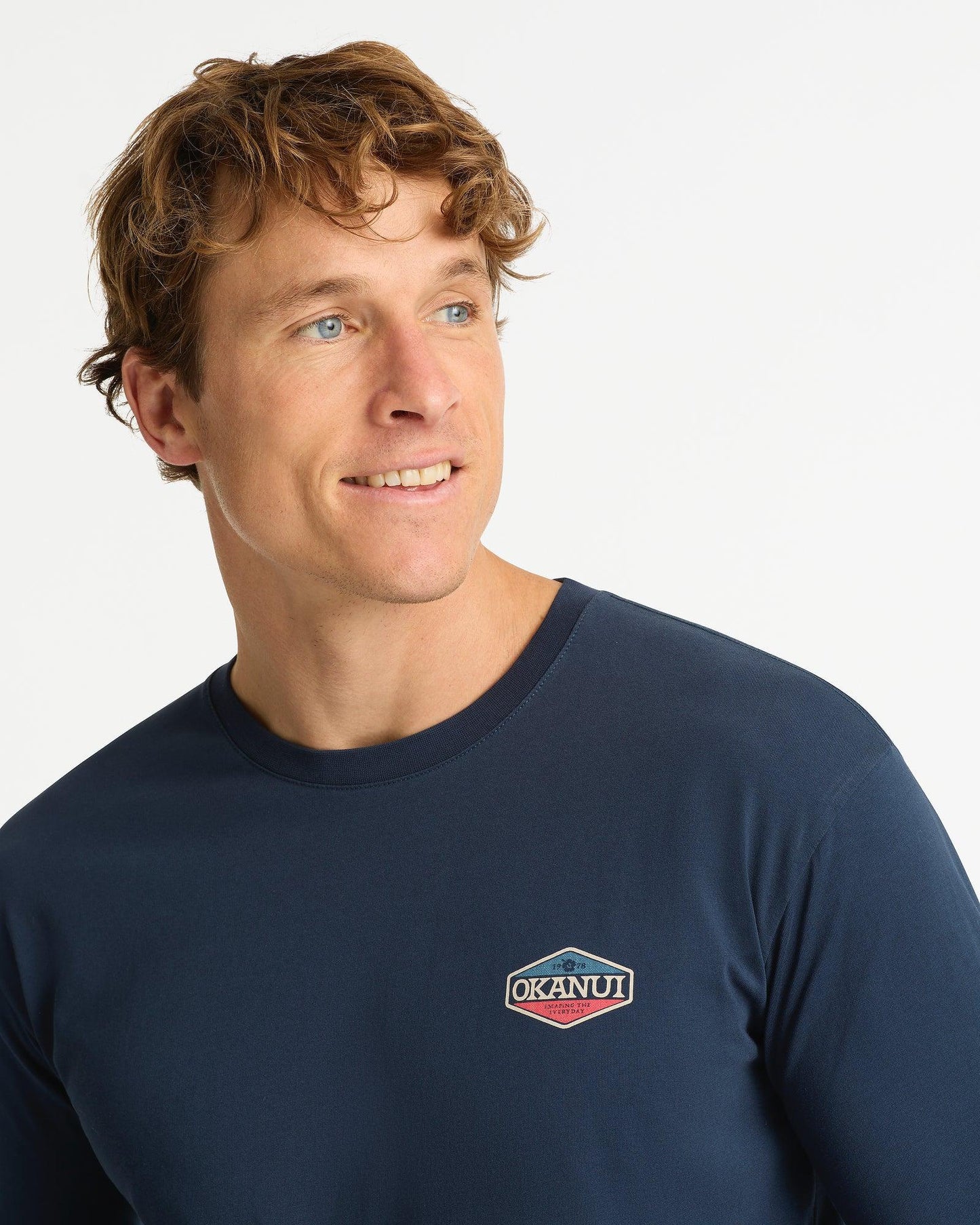 Mens Paragon Long Sleeve T'Shirt - Navy
