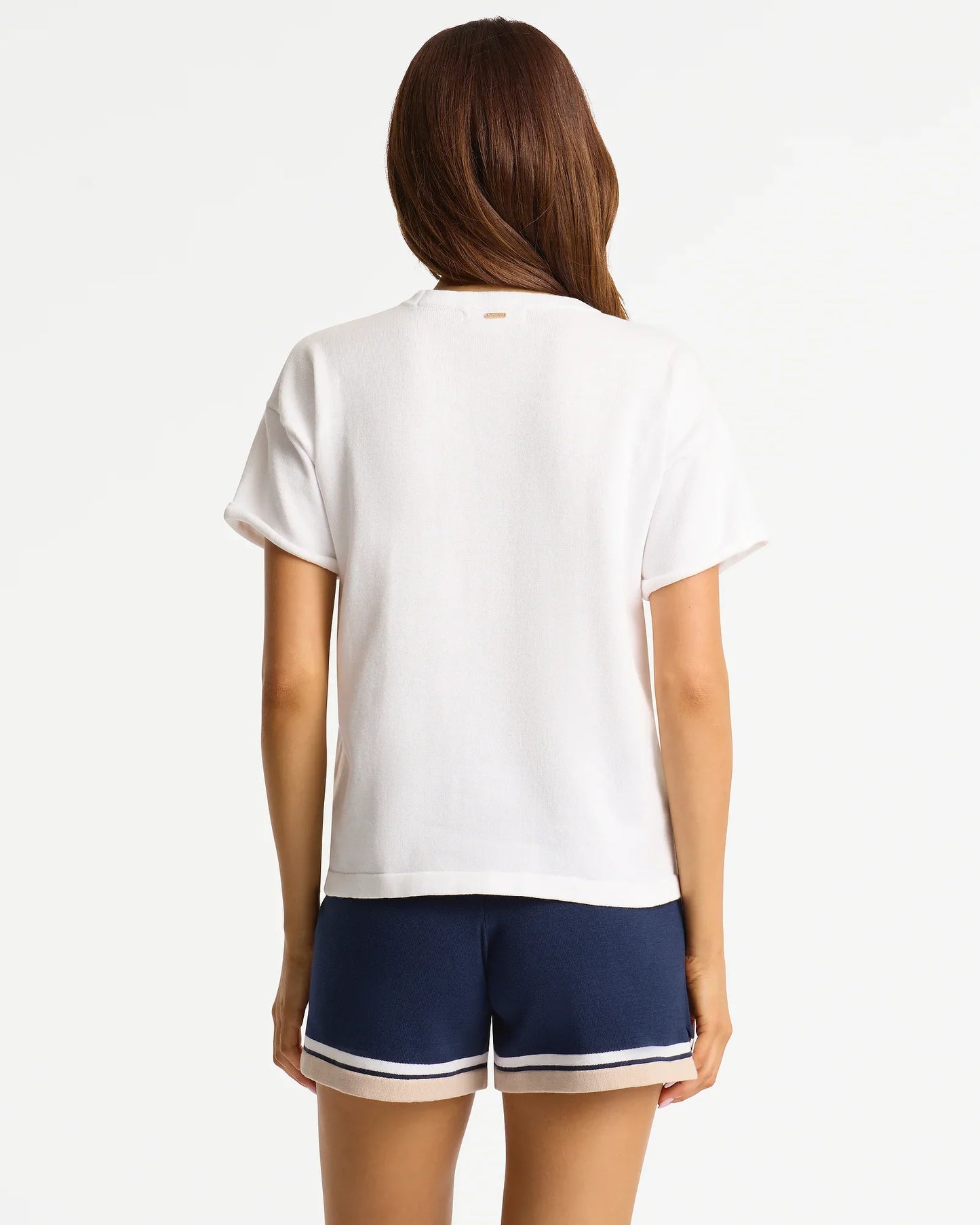 Lennox Knit Top - White