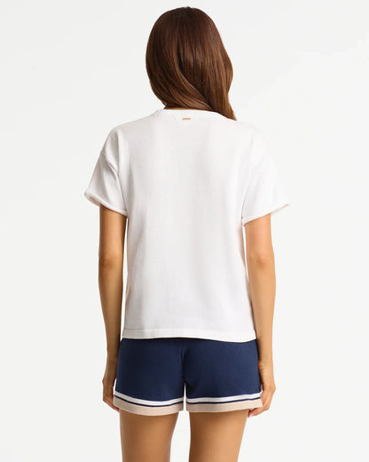 Lennox Knit Top - White