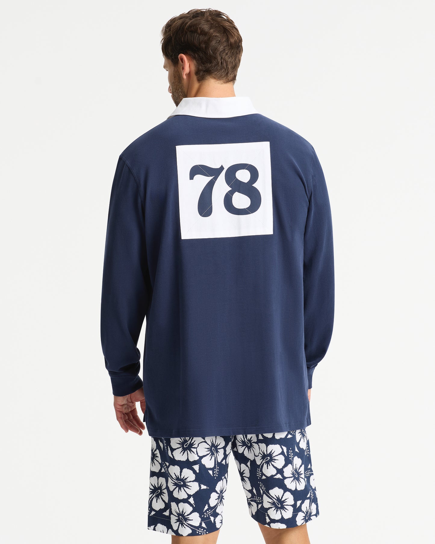 Unisex Heritage Rugby Polo - Navy