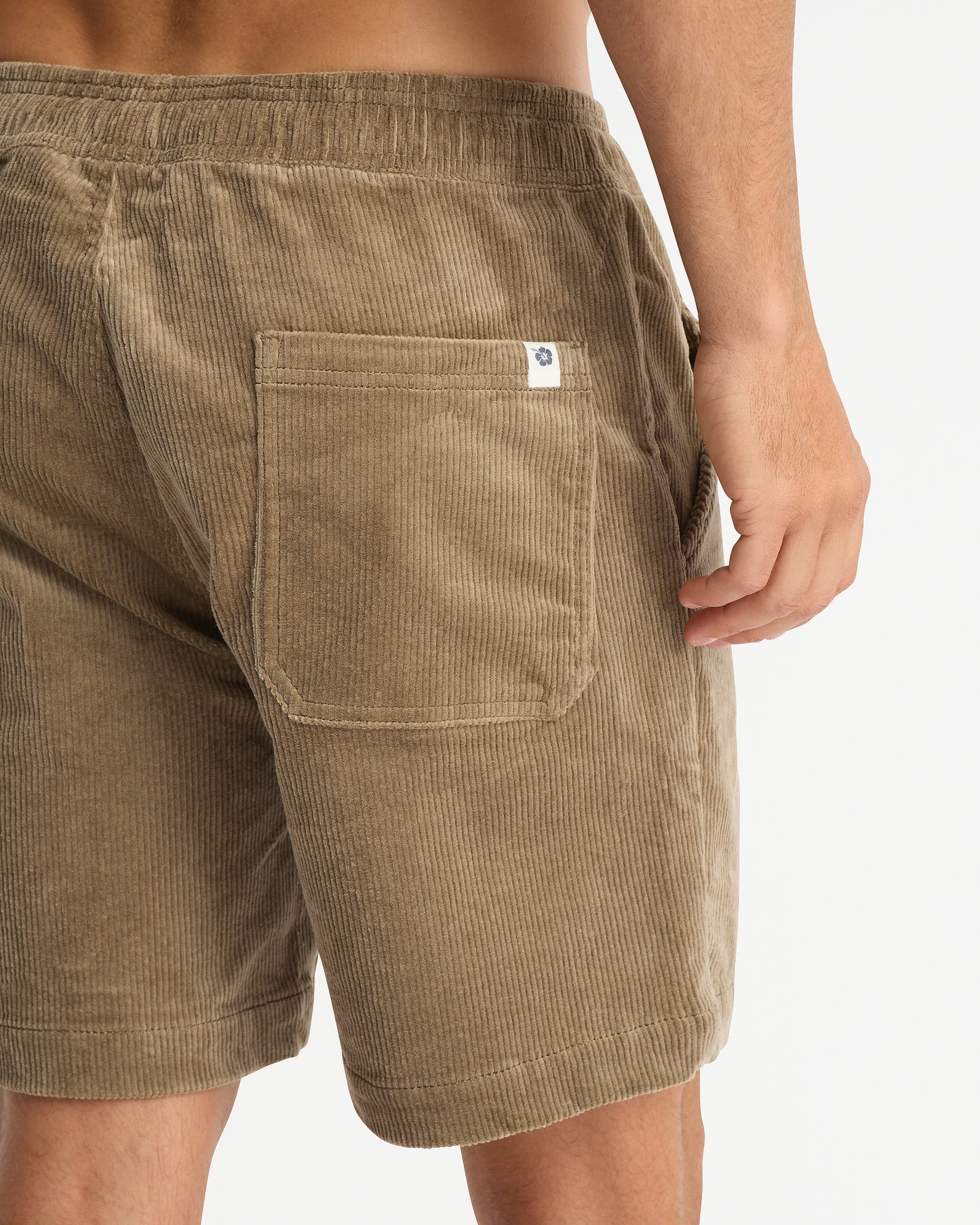 Mens - Walk Short Cord - Big Iron - Stone