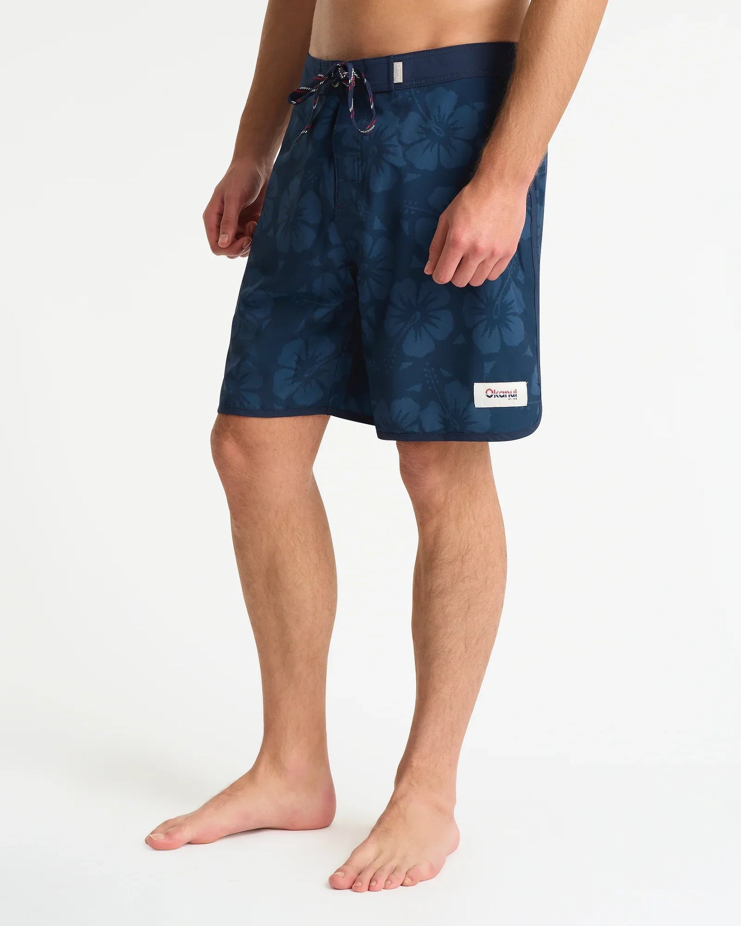 Tonal Boardrider - Hibiscus Tonal Navy