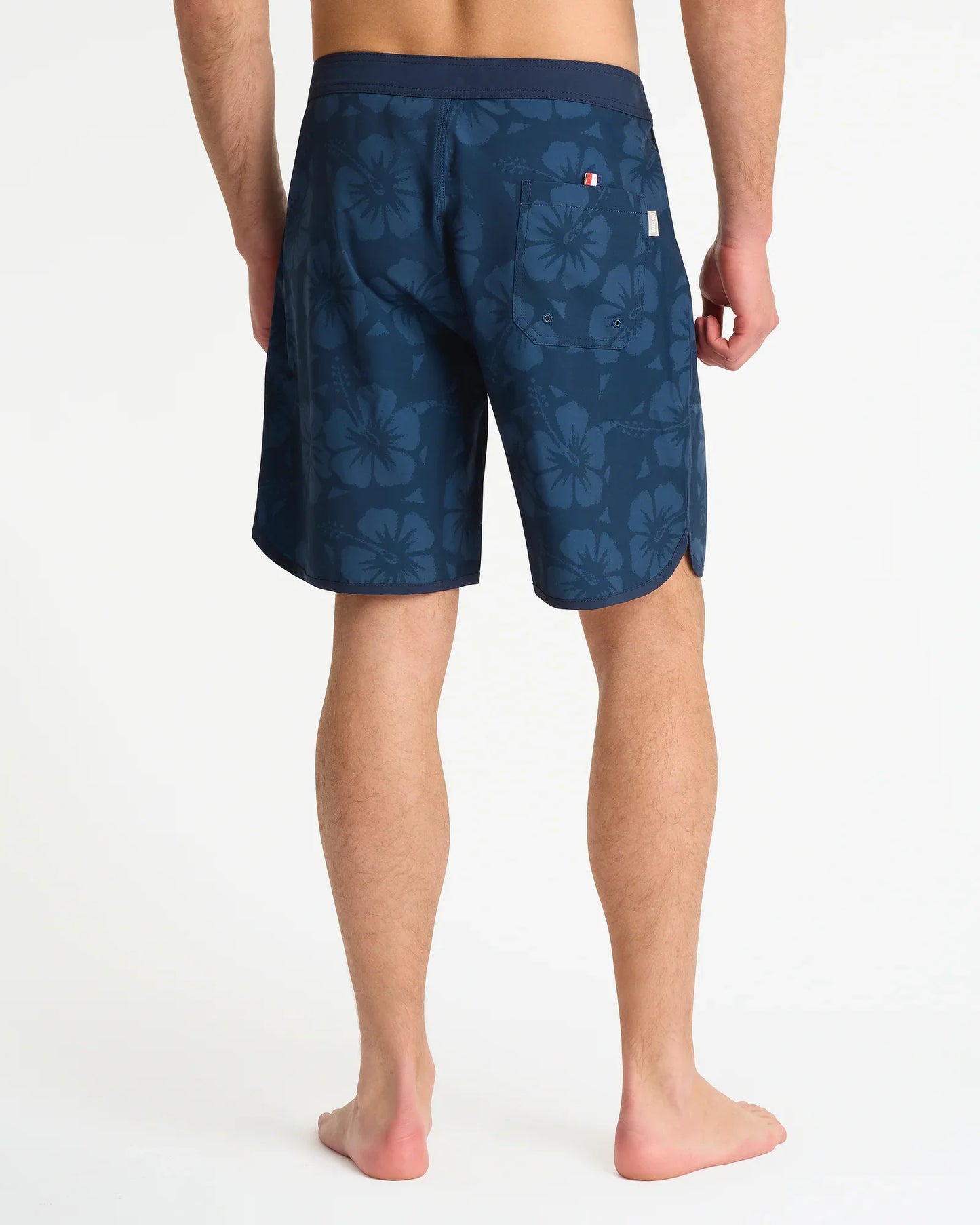 Tonal Boardrider - Hibiscus Tonal Navy