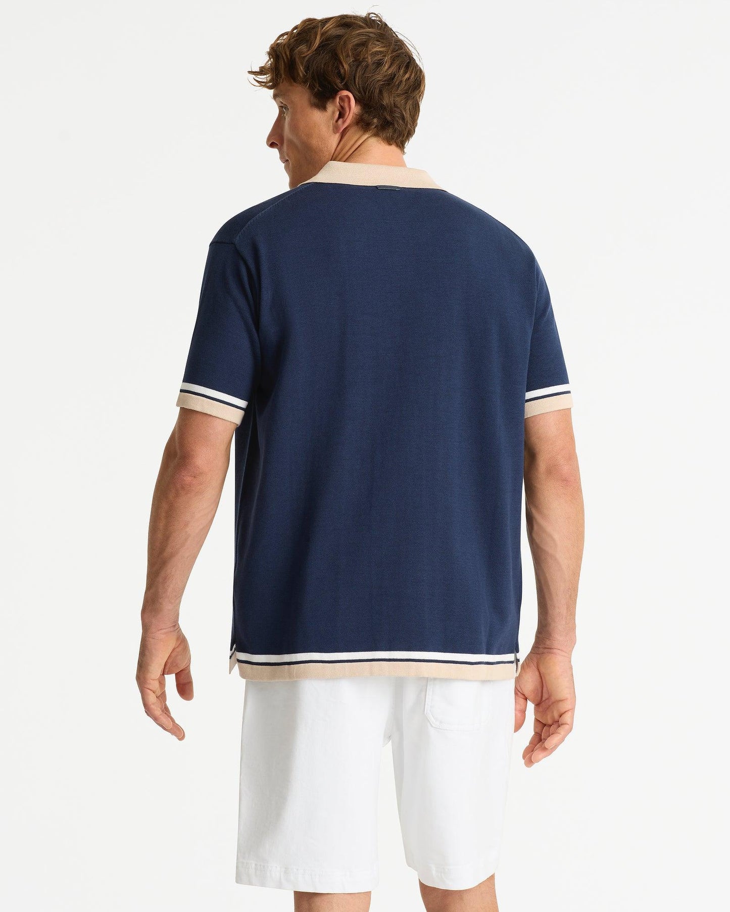 His Hastings Knit Top - Navy
