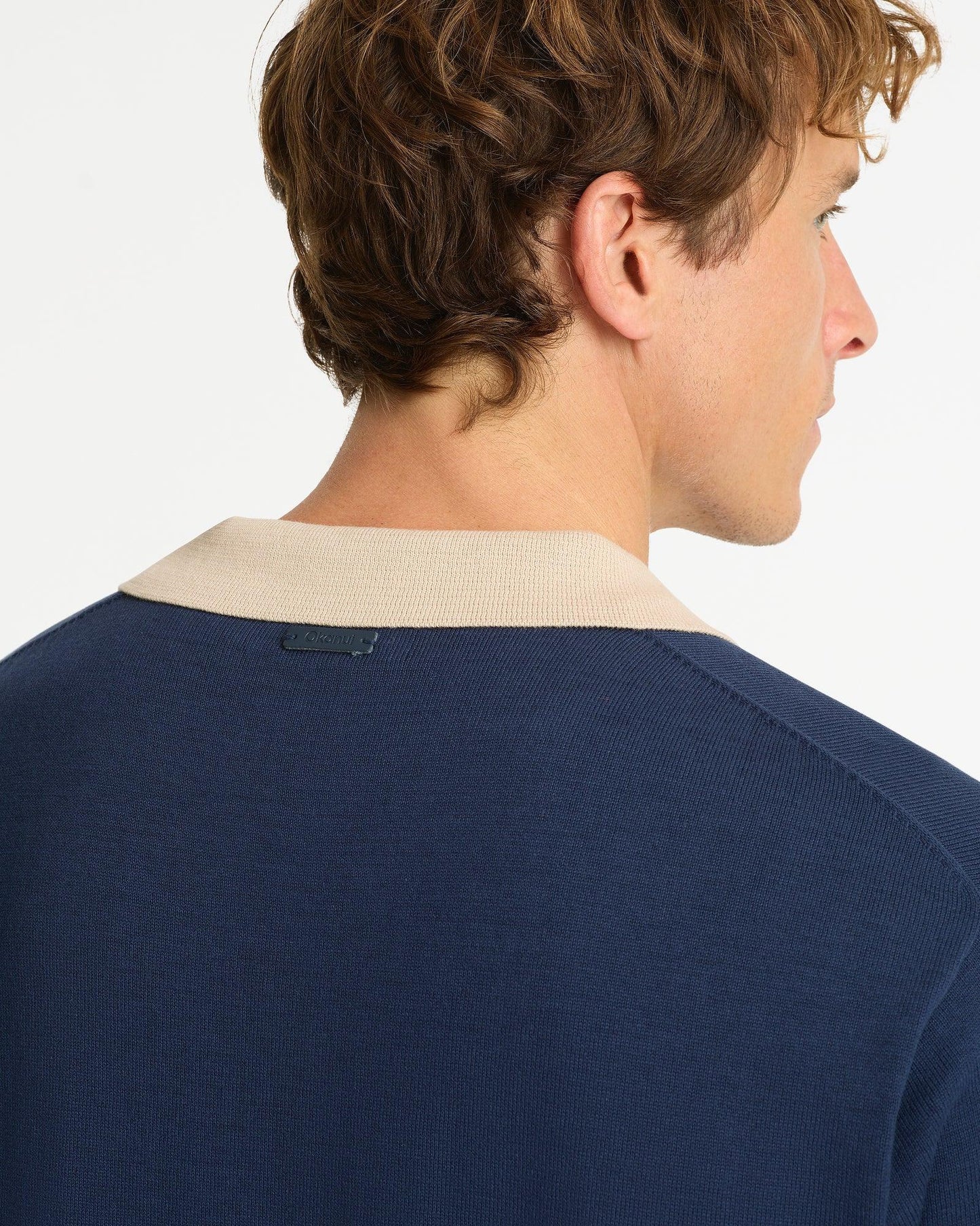 His Hastings Knit Top - Navy