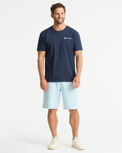 Mens - Heritage Fleece Walkshort - Washed Ice