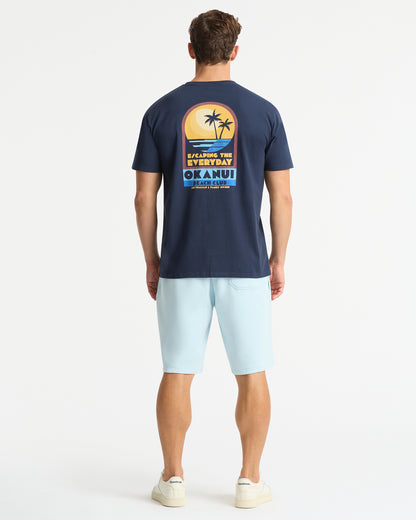 Mens - Heritage Fleece Walkshort - Washed Ice