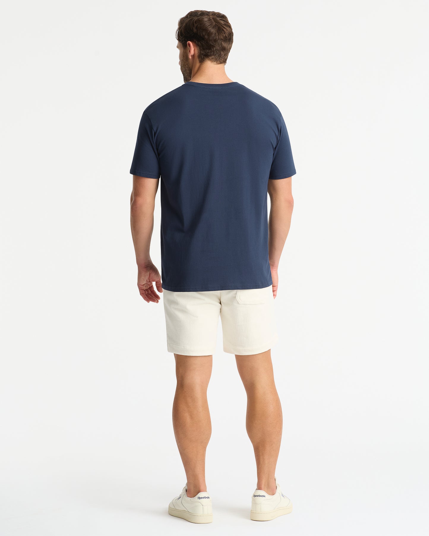 Big Iron Cord Short - White